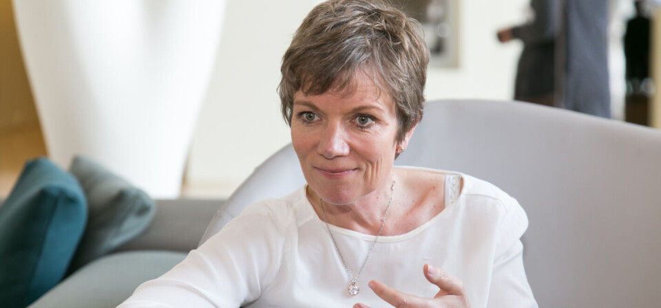 OVERTAR ETTER GJESSING: Marit Hermansen mener hun har fått god hjelp fra tidligere legepresident Hege Gjessing. – Gjessing har gjort sitt beste for at overgangen skal bli god, sier Hermansen. Foto: Unni Skoglund