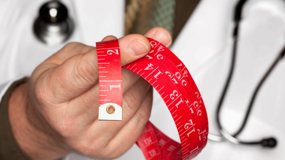 FEDME: Nesten en firedel av alle voksne i Europa er nå overvektige på et nivå som tilsvarer fedme. Illustrasjonsfoto: Colourbox.com Foto: