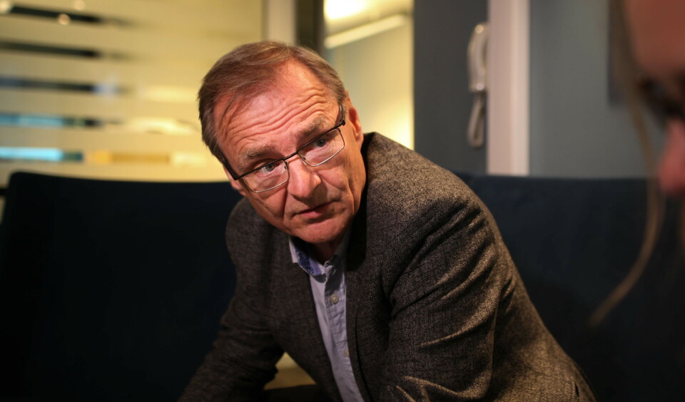 Lars Vorland er adminstrerende direktør i Helse Nord RHF. Han får i en rapport fra PwC sterk kritikk for måten han har håndtert trussl-saken ved UNN på. PwC-rapporten forteller at Helse Nord styres etter en 'godværsmodell', noe som har blitt utfordret i denne saken. Foto: Lasse Moe