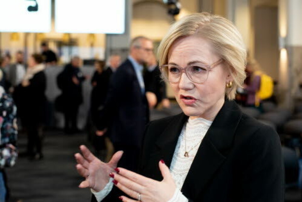 – Det haster med å stabilisere ordningen, sier helse- og omsorgsminister Ingvild Kjerkol.
Foto: Vidar Sandnes – Det haster med å stabilisere ordningen, sier helse- og omsorgsminister Ingvild Kjerkol.
Foto: Vidar Sandnes