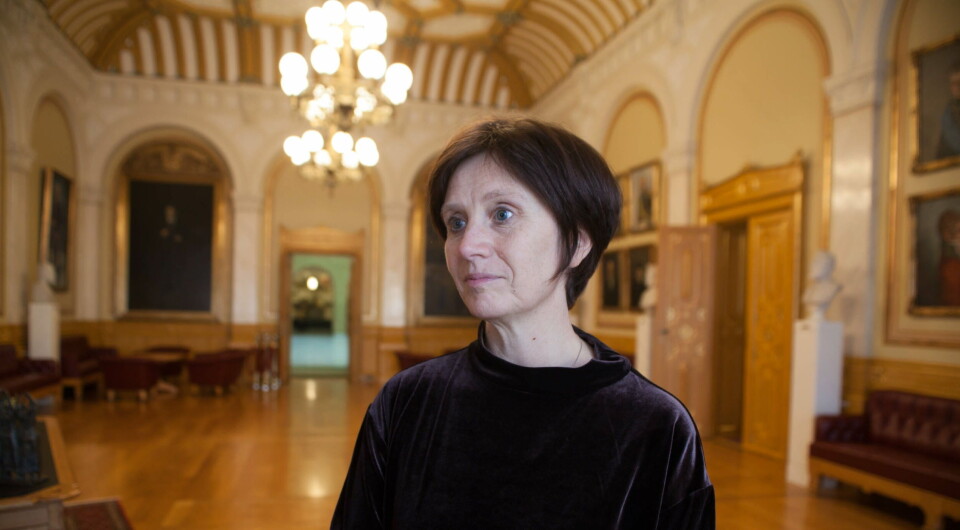 SIDEBYTTE? Senterpartiets Kjersti Toppe utelukker ikke at de kan støtte borgerlig side i Oslo, dersom det medfører at de kan få en omkamp om å bevare Oslo universitetssykehus på Ullevåltomta. Foto: Lasse Moe