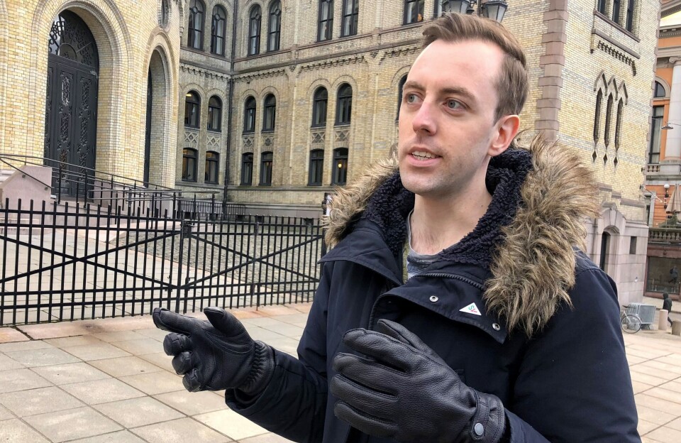 FORSLAG: Nicholas Wilkinson, helsepolitisk talsperson for Sosialistisk Venstrepart (SV), har sammen med Kari Elisabeth Kaski, Lars Haltbrekken og Torgeir Knag Fylkesnes fremmet forslaget om å utarbeide en klimaplan for helsesektoren. Arkivfoto Foto: FORSLAG: Nicholas Wilkinson, helsepolitisk talsperson for Sosialistisk Venstrepart (SV), har sammen med Kari Elisabeth Kaski, Lars Haltbrekken og Torgeir Knag Fylkesnes fremmet forslaget om å utarbeide en klimaplan for helsesektoren. Arkivfoto Foto: