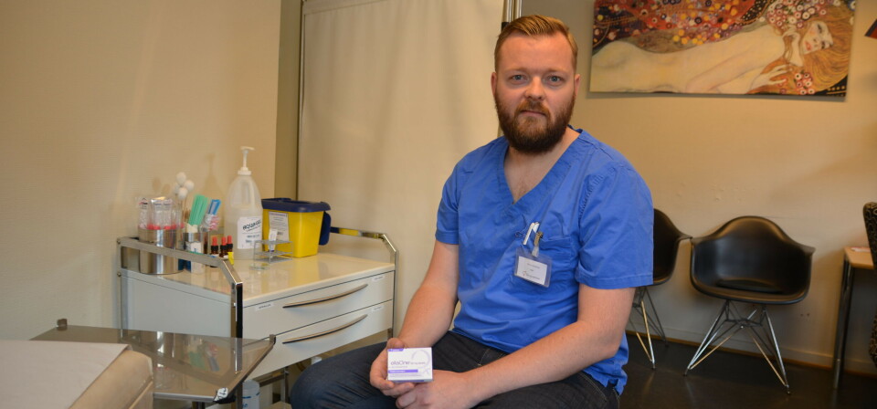 ADVARER: – Hvis man tar nødprevensjon med ulipristalacetat og starter opp med p-pille-bruk rett etterpå risikerer man å ødelegge effekten av nødprevensjonen, sier medisinsk ansvarlig lege ved Sex og samfunn-klinikken, Marius Johansen. Foto: Målfrid Bordvik