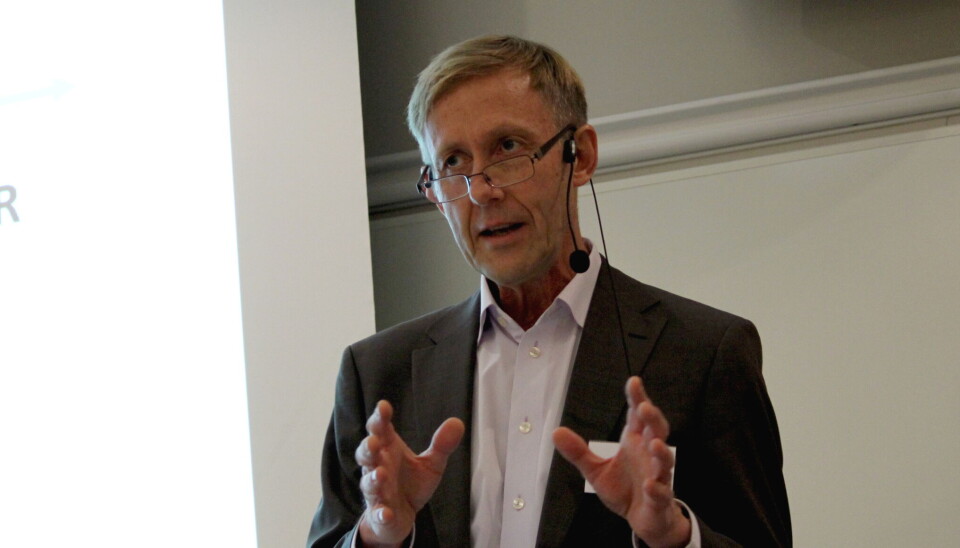 FÅR NYE FOLK: Audun Hågå, direktør i Statens Legemiddelverk, overtar folk og oppgaver fra FHI. Foto: Øyvind Bosnes Engen. FÅR NYE FOLK: Audun Hågå, direktør i Statens Legemiddelverk, overtar folk og oppgaver fra FHI. Foto: Øyvind Bosnes Engen.