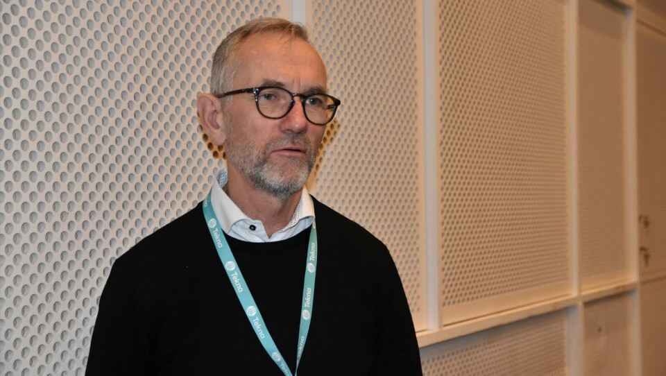 KUTT: Får ikke Felles kommunal journal (FKJ) overført bevilgede midler til å fullføre arbeidet frem til sommeren er realiteten at prosjektet avvikles fra nyttår. Håkon Einar Grimstad avbildet på Teknas Helseteknologikonferanse i oktober. Foto: Michael Chr. A. Simonsen KUTT: Får ikke Felles kommunal journal (FKJ) overført bevilgede midler til å fullføre arbeidet frem til sommeren er realiteten at prosjektet avvikles fra nyttår. Håkon Einar Grimstad avbildet på Teknas Helseteknologikonferanse i oktober. Foto: Michael Chr. A. Simonsen