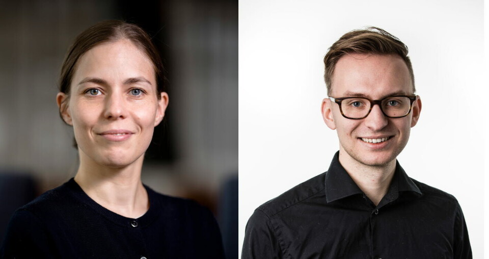 LEGER OM TINDER: Ylf-leder Kristin Kornelia Utne og Nmf-leder Øystein Ohr sier de har tillit til at medlemmene deres utøver god rolleforståelse, også på Tinder. Foto: Ole Martin Vold/Nmf