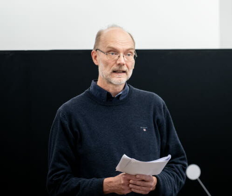 VURDERER SAKER: – Hvilke ti enkeltsaker som blir en del av evalueringen, er ennå ikke avklart, sier Jens Plahte i Proba samfunnsanalyse.
Foto: Vidar Sandnes