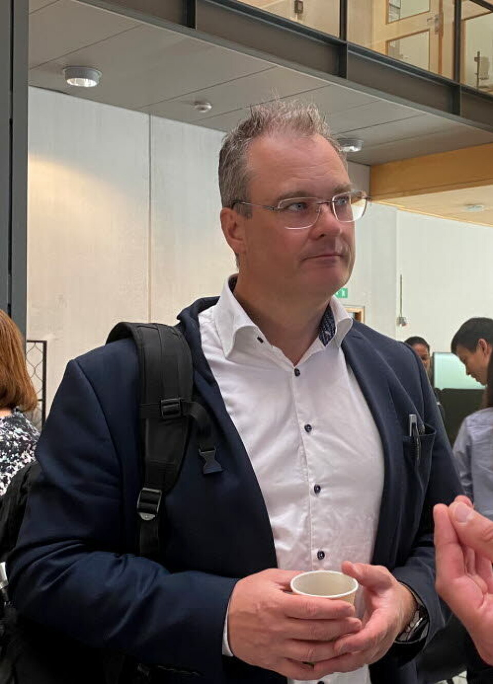 EN PRIORITERING: – Det er et uttrykk for at det er gjort en betydelig prioritering – tross alt, sier Jan Frich om andelen utgifter til psykiske lidelser.
Foto: Julie Kalveland EN PRIORITERING: – Det er et uttrykk for at det er gjort en betydelig prioritering – tross alt, sier Jan Frich om andelen utgifter til psykiske lidelser.
Foto: Julie Kalveland