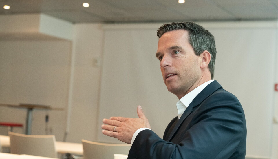 KORONAVAKSINE: Administrerende direktør Christian Probst i GSK og legemiddelselskapet Sanofi samarbeider nå om en Covid-19-vaksine. De satser på at den er klar siste halvår 2021. Arkvifoto.
Foto: