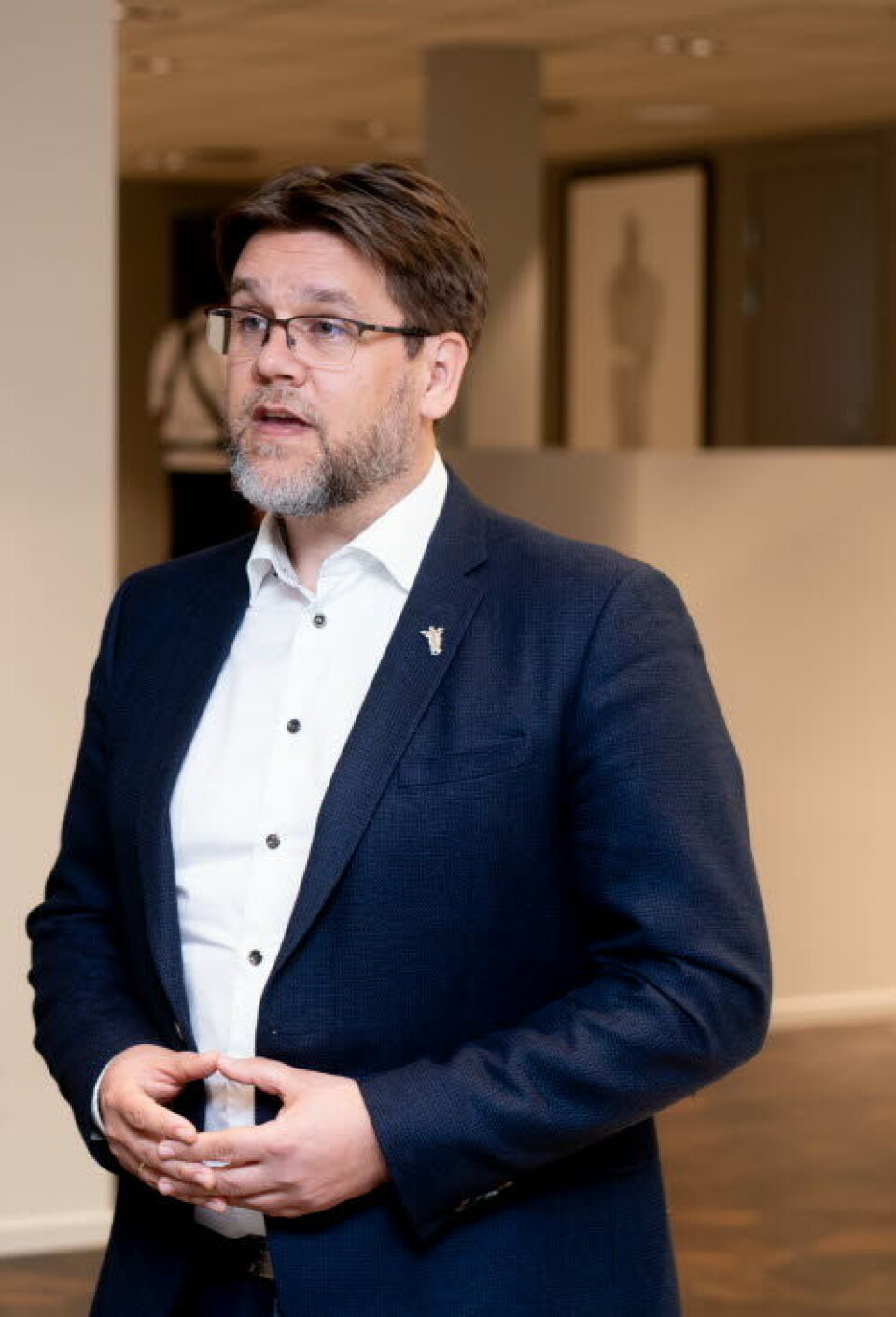 IKKE INFORMERT: Nils Kristian Klev er leder for Allmennlegeforeningen som organiserer norske fastleger og visepresident i Legeforeningen. Han kjenner ikke til innholdet i rapporten som departementet mottok i mai.
Foto: Vidar Sandnes IKKE INFORMERT: Nils Kristian Klev er leder for Allmennlegeforeningen som organiserer norske fastleger og visepresident i Legeforeningen. Han kjenner ikke til innholdet i rapporten som departementet mottok i mai.
Foto: Vidar Sandnes