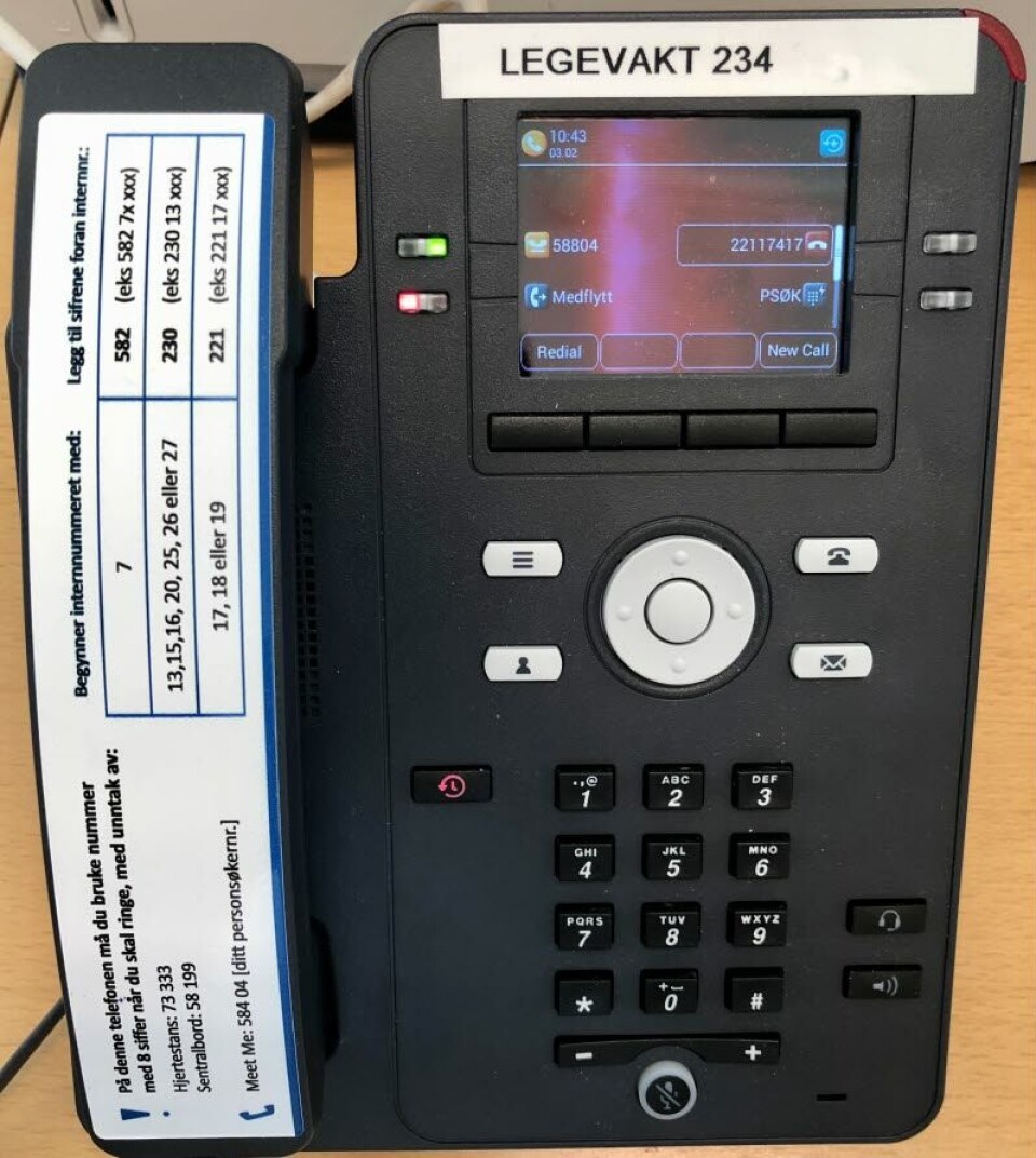 Tidstyv 4: RTP telefoner på Ullevål sykehus, eller var det RIP telefoner?
