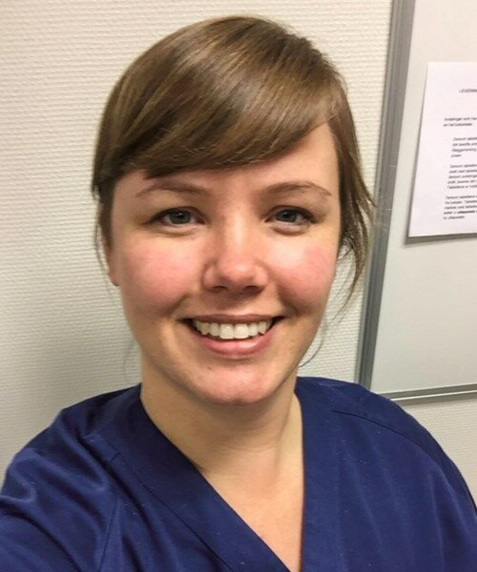 STUDERTE LEGEMIDDELGJENNOMGANG: Klinisk farmasøyt Aase M. Raddum ved Volda sjukehus er førsteforfatter av studien.
Foto: Privat