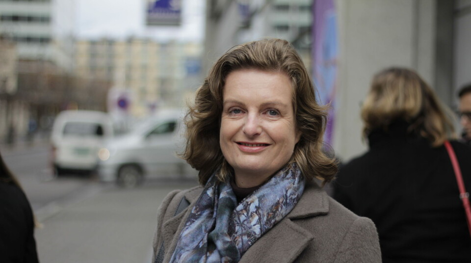 POSITIV: Seniorrådgiver Line Walen i Legemiddelindustrien mener det er bra at myndighetene åpner for å snakke om mulighetene nye produkter gir. Foto: Lasse Moe
