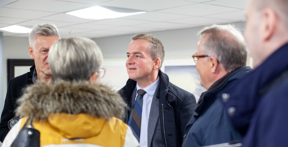 Stortingsrepresentant Sveinung Stensland (H) tok under DM Pharmas frokostseminar om legemiddelmangel til orde for at legemiddelindustrien bør ha leveringsplikt på legemidler. Foto: Lars Brock Nilsen