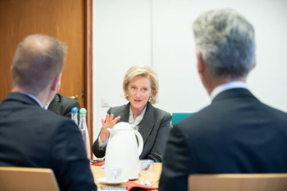 Prinsesse Astrid av Belgia viste stor interesse for CEPIs arbeid.
Foto: Vidar Sandnes Foto / CEPI