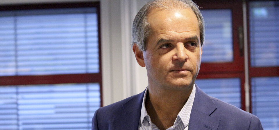 SAMSPILL: – Vi tror at vinneren – også på nett – vil være den som har det beste samspillet mellom fysiske apotek og nettapotek, sier administrerende direktør Øyvind Winther i Apotek 1. Foto: Øyvind Bosnes Engen