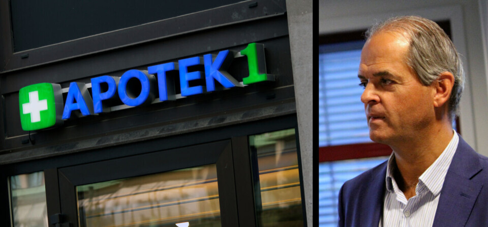 VANT PRIS: Apotek 1 ved administerende direktør Øyvind Winther. Foto: Øyvind Bosnes Engen