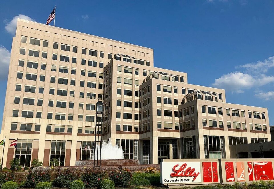 ROYALTIES: En føderal domstol i Arizona, USA, har funnet at legemiddelselskapet Eli Lilly har handlet i strid med en royalty-avtale inngått med et selskap i Arizona, USA. Foto av Eli Lillys hovedkontor i Indianapolis, Indiana i USA: Wikimedia Commons Foto: