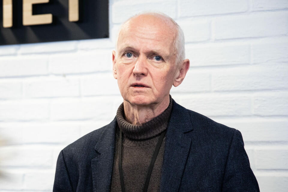 VURDERING: – Menn under 30 år bør også vurdere å velge Comirnaty når de skal vaksinere seg, uttalte Geir Bukholm, smitteverndirektør ved Folkehelseinstituttet. Foto: Siri Øverland Eriksen Foto:
