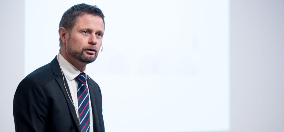 GÅR INN FOR GEBYR: Helseminister Bent Høie (H). Foto: Vidar Sandnes