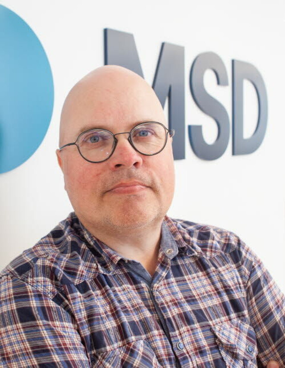 KLAR FOR NY BY: Hans Petter Strifeldt i MSD Norge.
Foto: Lars Brock Nilsen