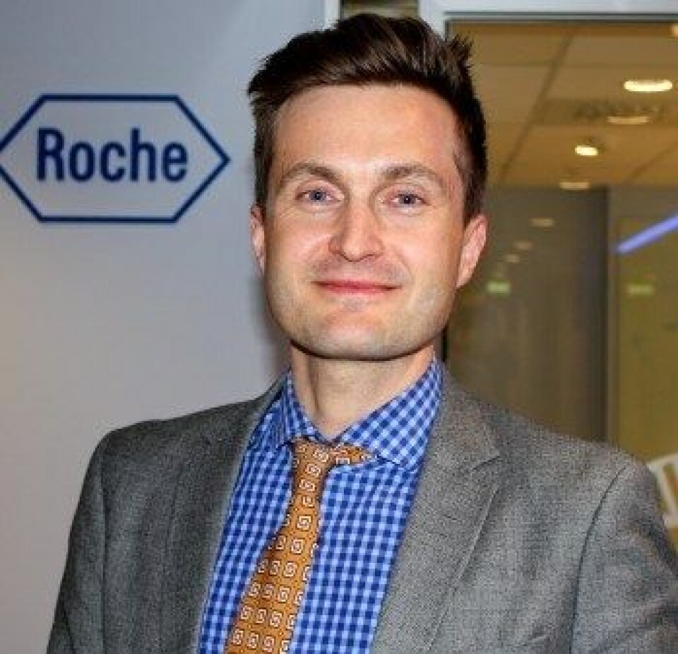 Hans Christian Kaurin Hannson.
Foto: Roche
