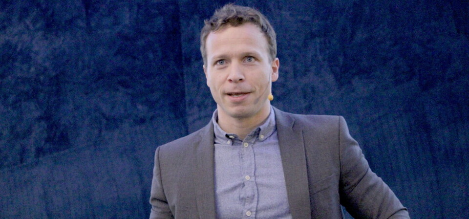 JA TIL RESEPTLEGEMIDLER: Morten Lofthus Tangnes i Pfizer ønsker at farmasøyter i apotek skal få justere og videreføre behandling med reseptbelagte legemidler. Foto: Øyvind Bosnes Engen