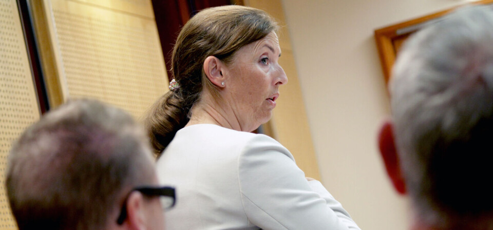MENER VEDTAK ER UGYLDIG: Beret Sundet, partner i advokatfirmaet BA-HR, representerer AstraZeneca i søksmålet mot staten. Foto: Øyvind Bosnes Engen