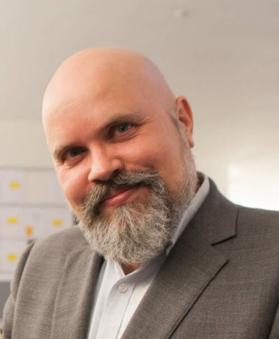 SPENT PÅ FLYTTING: Hans Petter Strifeldt, direktør for myndighetskontakt og kommunikasjon i MSD Norge. Arkivfoto: Lasse Moe
