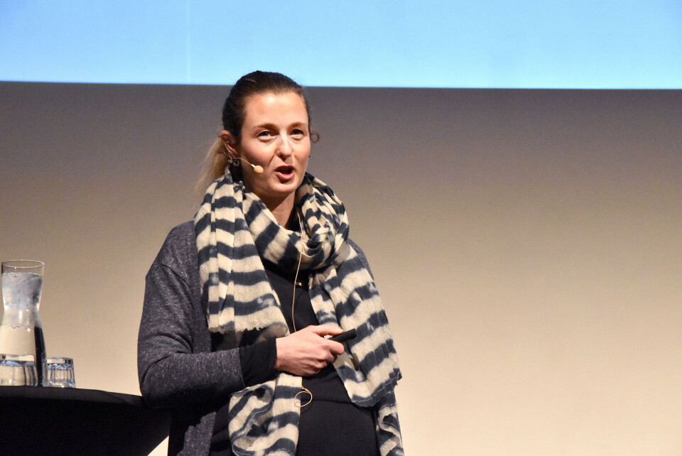 Ønsker flere farmasøyter: Julie Wendelbo, farmasøyt og prosjektleder for Utviklingssenter for sykehjem og hjemmetjenester i Oslo kommune. Foto: Lars Brock Nilsen
