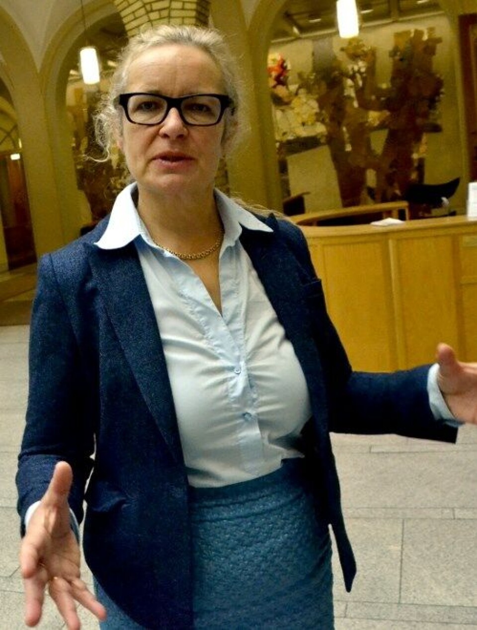 «UROVEKKENDE»: Stortingspolitiker Ruth Grung (Ap), mener statusen for rekruttering til apotekene er urovekkende.