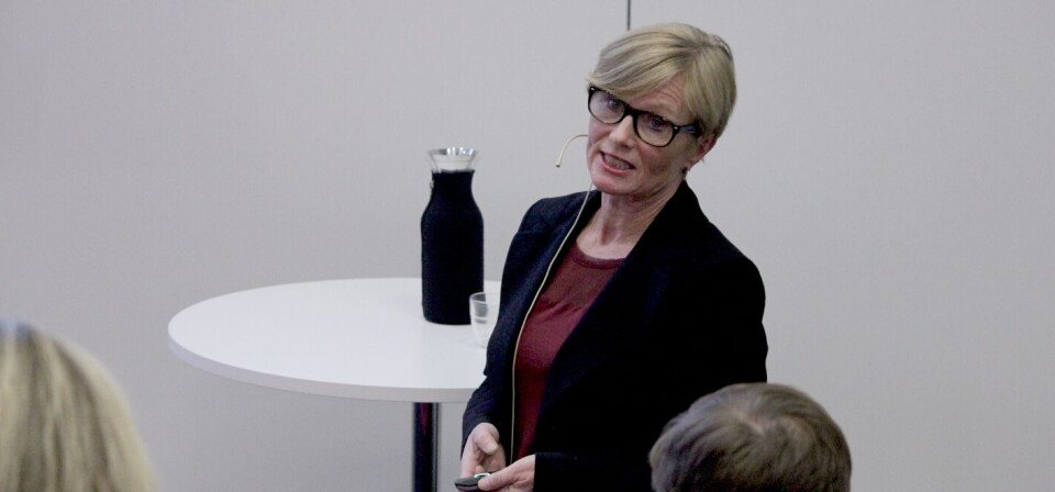 BER OM PRODUKSJONSSATSING: Monica Larsen, seniorrådgiver i LMI. Foto: Øyvind Bosnes Engen