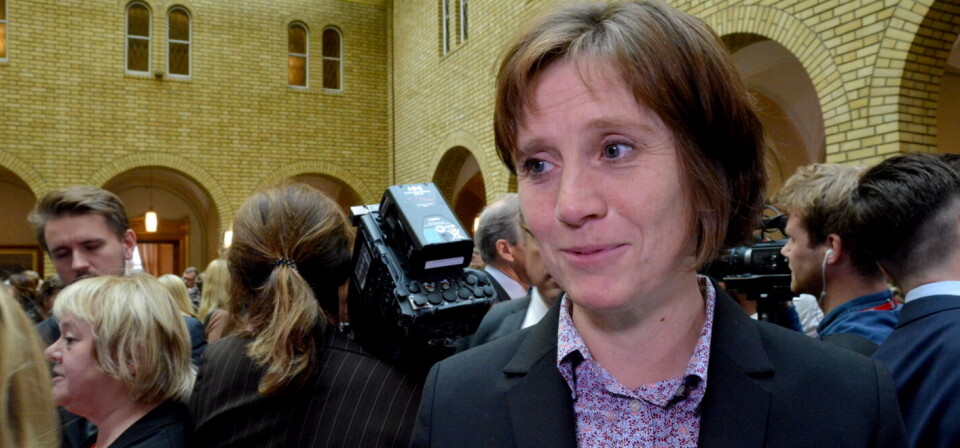 MAKTKONSENTRASJON: Stortingspolitiker Kjersti Toppe (Sp) mener det har vært en tendens til maktkonsentrasjon i legemiddelpolitikken. Foto: Lasse Moe