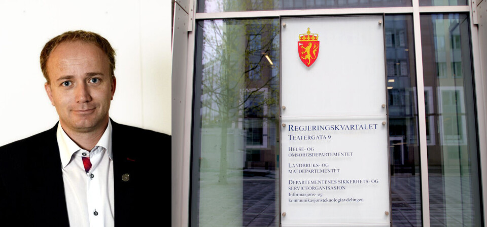 Statssekretær Frode G. Hestnes i Helse- og omsorgsdepartementet. Foto: