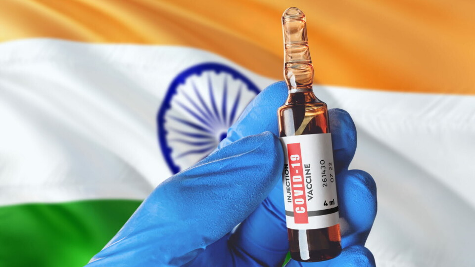 FØRST UTE: Indias første covid-19-vaksine viste 78 prosent helhetlig beskyttelsesgrad mot covid-19, viser interimresultater fra en fase 3-studie. Illustrasjon: Getty Images Foto:
