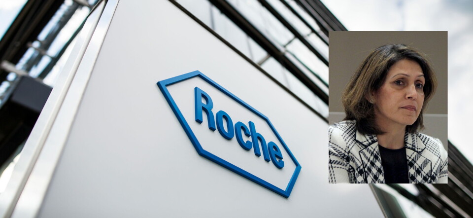 – Selv om det har blitt nei håper vi på en fortsatt konstruktiv dialog med helsemyndighetene, sier Rajji Mehdwan, administrerende direktør i Roche Norge. Foto: Roche/Dagens Medisin