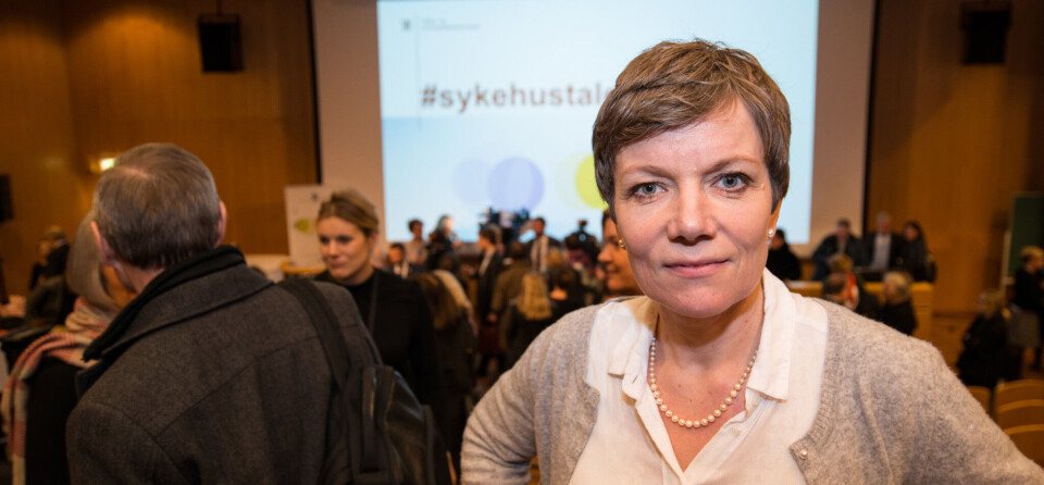 UHELDIG: – Vi mener dette forbudet er uheldig for faglig samarbeid over landegrensene, sier Marit Hermansen, president i Legeforeningen. Arkivfoto Foto: