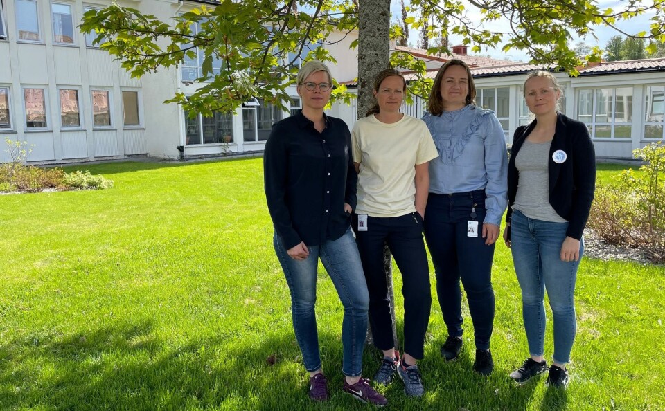 BER HELSE NORD SI NEI: Nina Holte, Carina L. Kaspersen, Annveig Hoff og Lena-Kristin Nerdal ber Helse Nord-styret omgjøre vedtaket om flytting av Psykisk helse- og rusklinikken, gjort av Universitetssykehuset i Nord-Norge (UNN). Foto: Privat BER HELSE NORD SI NEI: Nina Holte, Carina L. Kaspersen, Annveig Hoff og Lena-Kristin Nerdal ber Helse Nord-styret omgjøre vedtaket om flytting av Psykisk helse- og rusklinikken, gjort av Universitetssykehuset i Nord-Norge (UNN). Foto: Privat