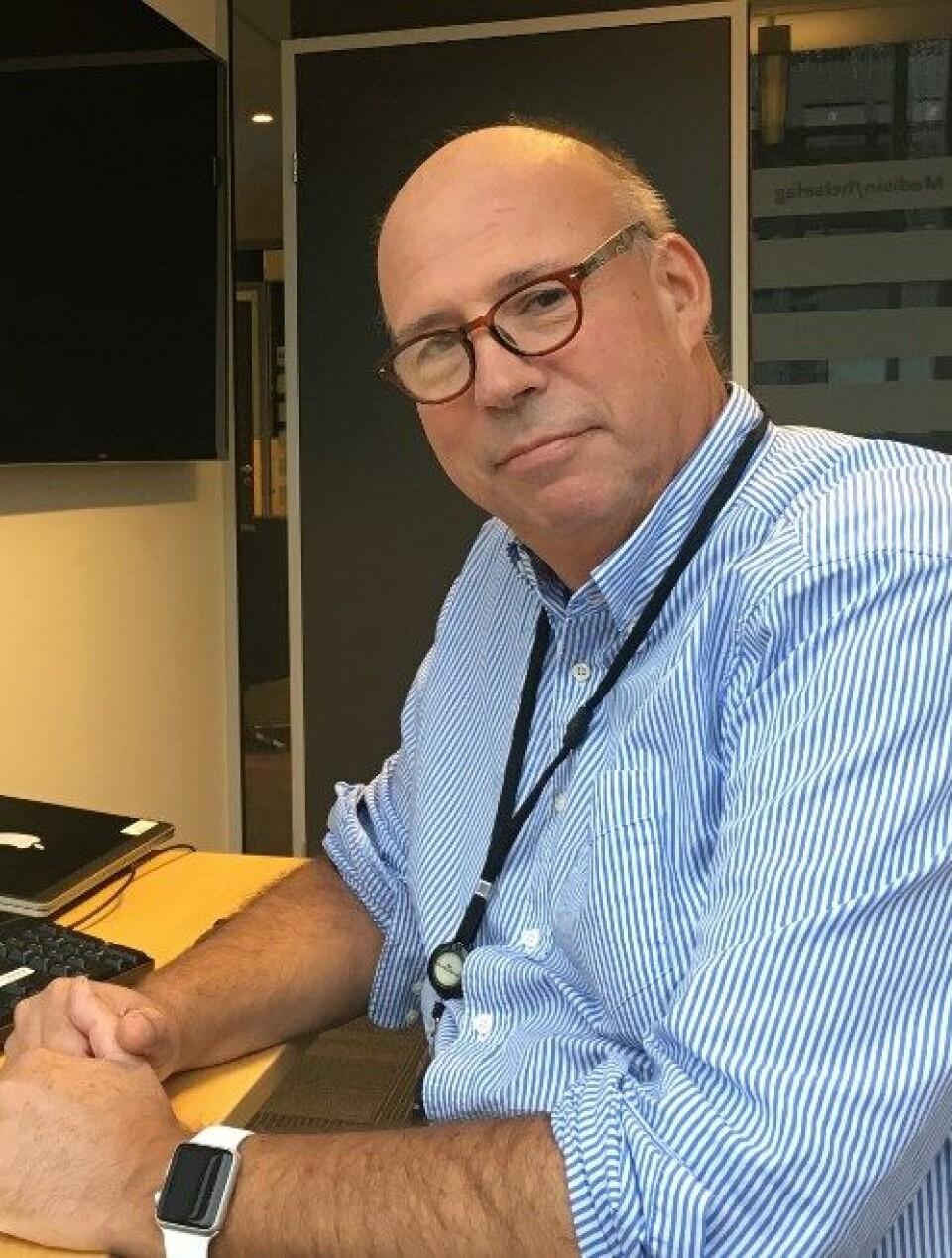 UTILFREDS: – Vi når ikke målene, og er selvsagt ikke fornøyd med det, sier konstituert fagdirektør i Helse Sør-Øst, Geir Bøhler. Arkivfoto: HSØ