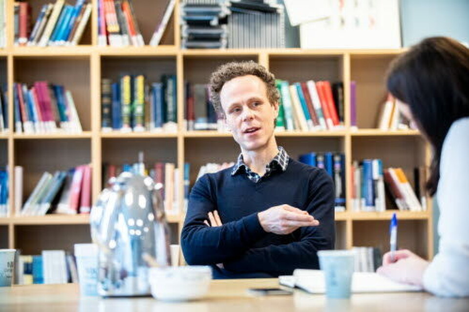 Forsker og psykologspesialist Nikolaj Kunøe følger prosjektet.
Foto: Vidar Sandnes Forsker og psykologspesialist Nikolaj Kunøe følger prosjektet.
Foto: Vidar Sandnes