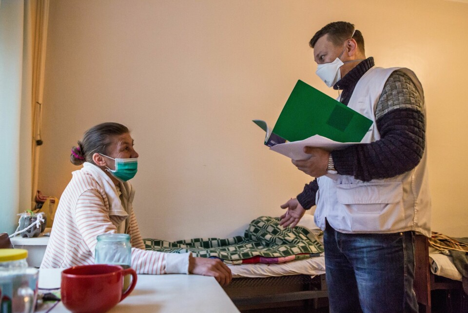 FREMSKRITT: Oksana Kolodiuk fra Ukraina lider av multiresistent tuberkulose. Hun er en av pasientene Leger uten grenser har behandlet med medisinen bedaquiline. Foto: Oksana Parafeniuk