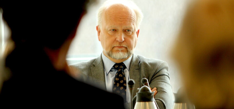 MELDER OM UNDERSKUDD: Bjørn Erikstein kan nok en gang informere OUS-styret om at sykehuset ligger flere titall millioner bak budsjett. Foto: Øyvind Bosnes Engen