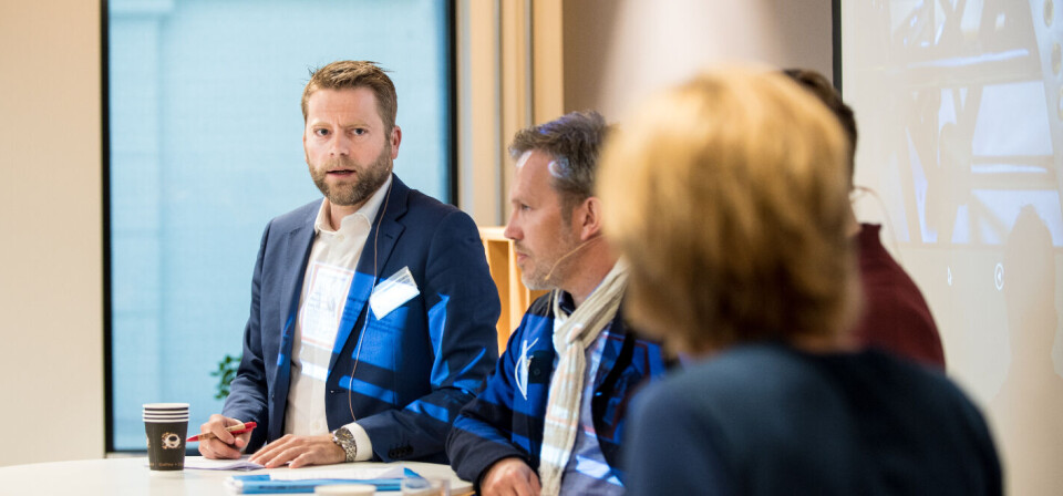 VIL VERNE: Lars Duvaland (t.v.), direktør for avdeling for jus og arbeidsliv i Legeforeningen foretaksjurist Jostein Vist (t.h.) ved Sykehuset Østfold ønsker sterkere vern av pasientjournaler hva gjelder innsyn. Foto: Vidar Sandnes
Foto: VIL VERNE: Lars Duvaland (t.v.), direktør for avdeling for jus og arbeidsliv i Legeforeningen foretaksjurist Jostein Vist (t.h.) ved Sykehuset Østfold ønsker sterkere vern av pasientjournaler hva gjelder innsyn. Foto: Vidar Sandnes
Foto: