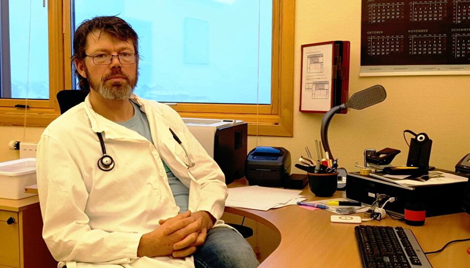 USIKKERHET: Situasjonen i Finnmarkssykehuset preges nå av usikkerhet blant fagfolk om hvordan arbeidshverdagen deres vil være i framtiden, leder av Finnmark legeforening, Paul Olav Røsbø. Foto: Arkivfoto