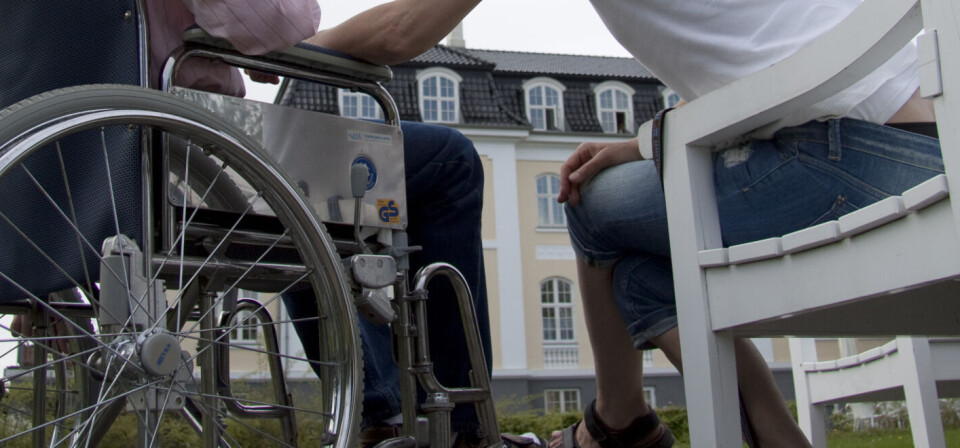 FUNKSJONSHEMMEDE: Cirka én av fem unge som er langtidsinnlagt på sykehjem ønsker seg et annet botilbud. Illustrasjonsfoto: Colourbox Foto:
