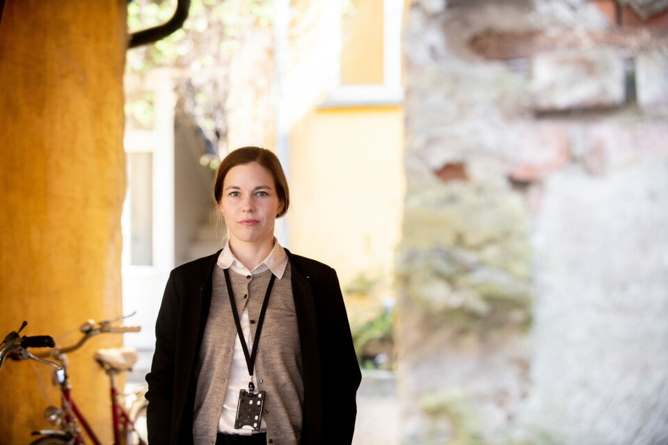 SPENT: Kristin Kornelia Utne, leder i Yngre legers forening (YLF) er litt ekstra spent foran årets hovedoppgjør. Foto: Vidar Sandnes SPENT: Kristin Kornelia Utne, leder i Yngre legers forening (YLF) er litt ekstra spent foran årets hovedoppgjør. Foto: Vidar Sandnes