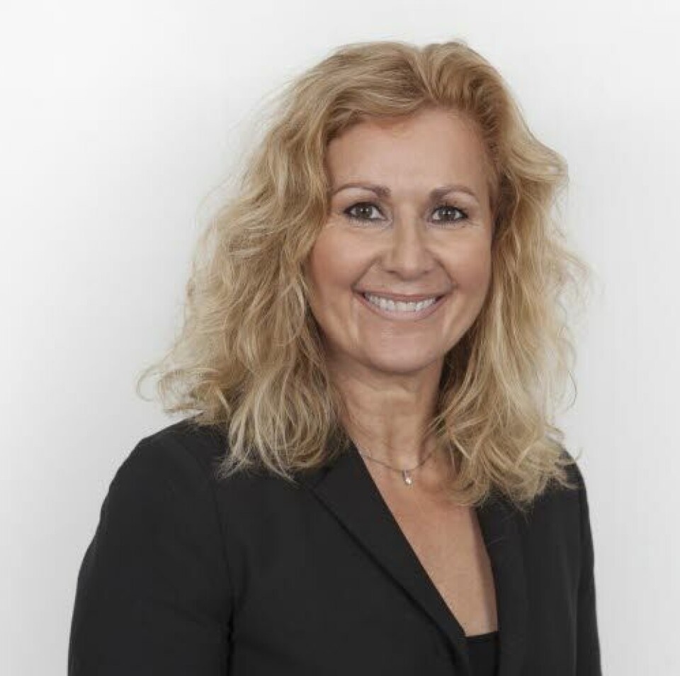 Karita Bekkemellem, administrerende direktør i Legemiddelindustrien (LMI).
Foto: LMI
