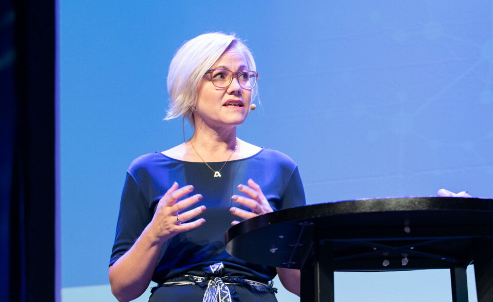 SYV SEGL: Aps Ingvild Kjerkol sier at hun ikke kan gå ut med «størrelser eller tall» før en ny regjering har startet sitt arbeid. På bildet: Kjerkol avbildet under en debatt på arrangementet Helsedagen 2021 i starten av september. Foto: SYV SEGL: Aps Ingvild Kjerkol sier at hun ikke kan gå ut med «størrelser eller tall» før en ny regjering har startet sitt arbeid. På bildet: Kjerkol avbildet under en debatt på arrangementet Helsedagen 2021 i starten av september. Foto: