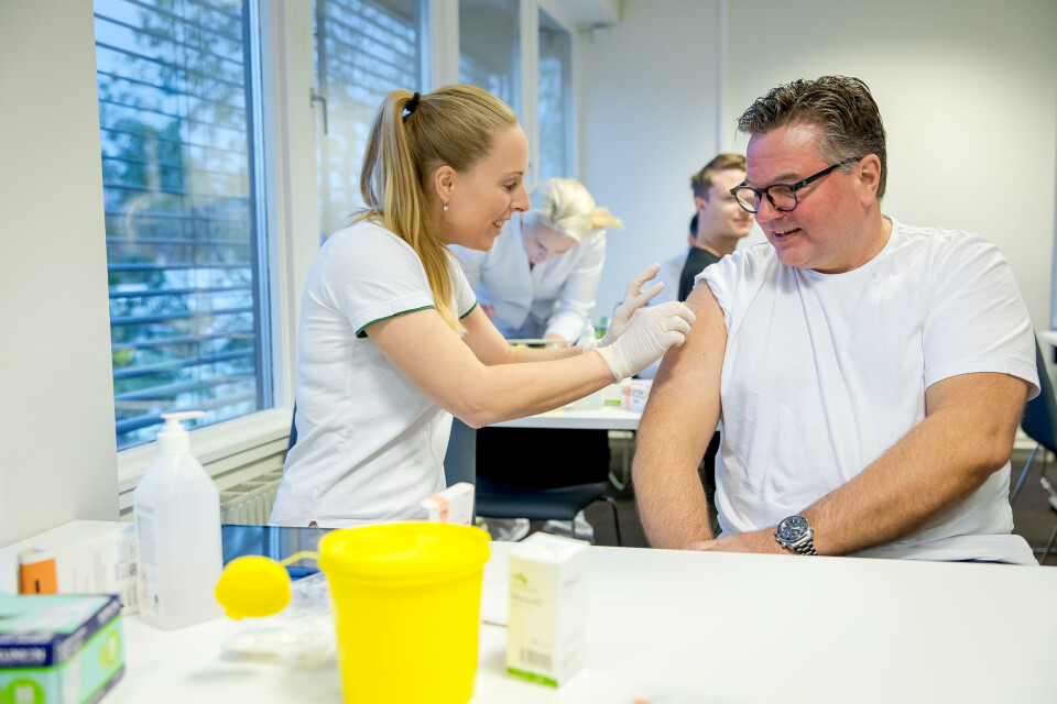 Flere bedrifter influensa-vaksinerer sine ansatte