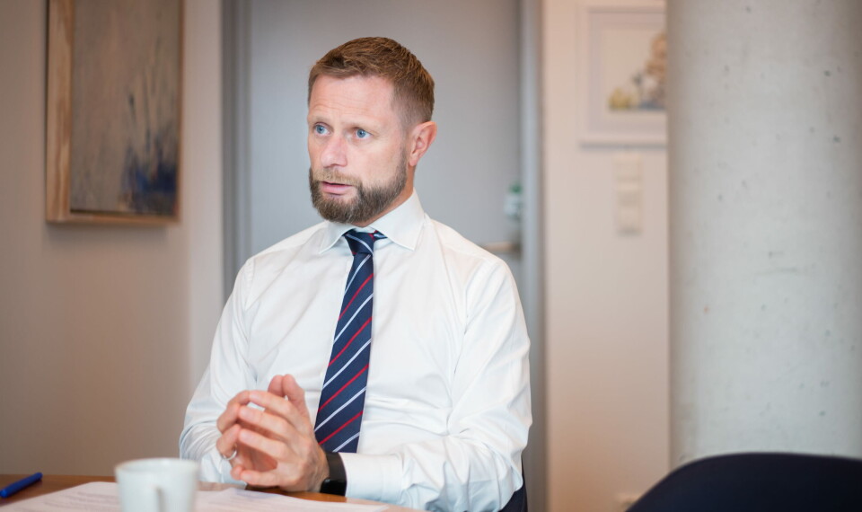 BER OM SKJERPINGS: - Jeg vil gi helseregionene og Helsedirektoratet i oppdrag å forbedre registreringsordningene og sikre gode tekniske løsninger og en bedre organisering av registreringsarbeidetm sier helseminister Bent Høie. Foto: Vidar Sandnes BER OM SKJERPINGS: - Jeg vil gi helseregionene og Helsedirektoratet i oppdrag å forbedre registreringsordningene og sikre gode tekniske løsninger og en bedre organisering av registreringsarbeidetm sier helseminister Bent Høie. Foto: Vidar Sandnes